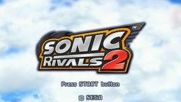 Sonic Rivals 2 Title Screen